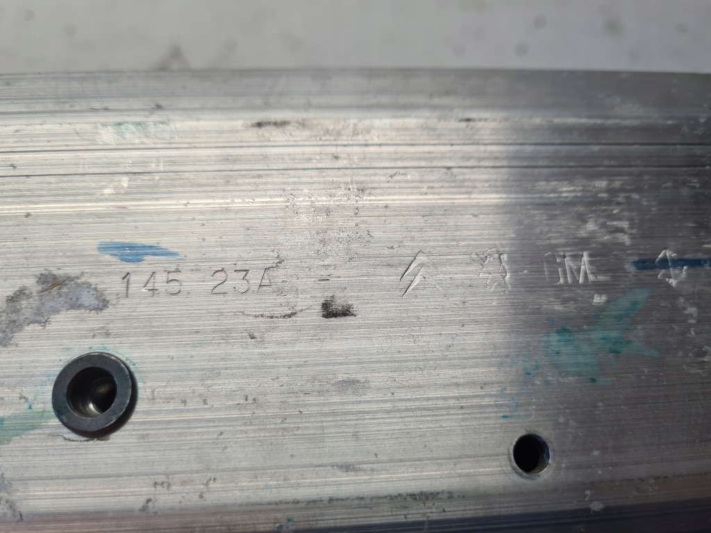 Купити Opel grandland x балка підсилювач бампера перед балка під  бампер передній