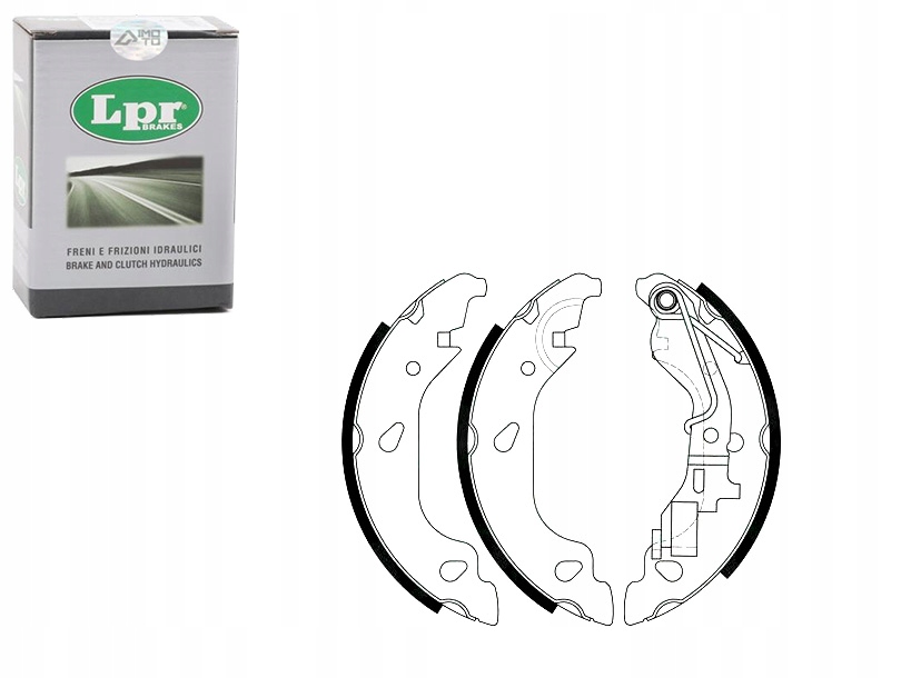 фото №1, Гальмівні колодки гальмівні fiat grande punto punto zastava