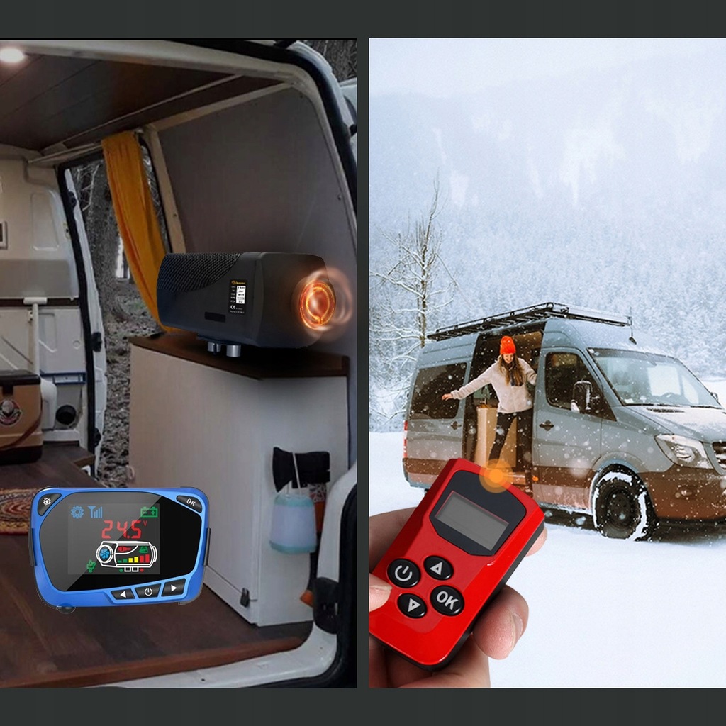 фото №8, Обігрівач стояночний обігрівач масляна 8kw webasto 12v повітродувка масляна