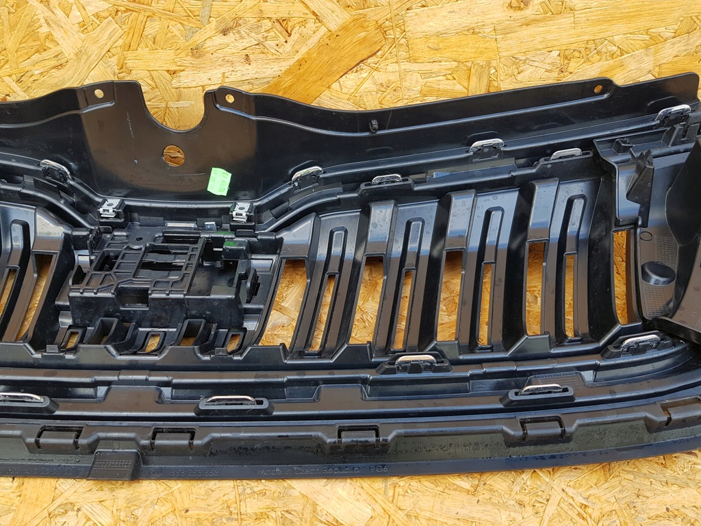 фото №9, Skoda kamiq 19- решётка радиатора решётка радиатора решётка бампера передний хром 658853653