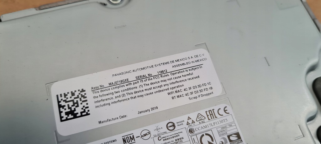 фото №16, Mustang vi lift gt блок управления модуль навигации синхронизация 3 kr3t-14g370-cgc