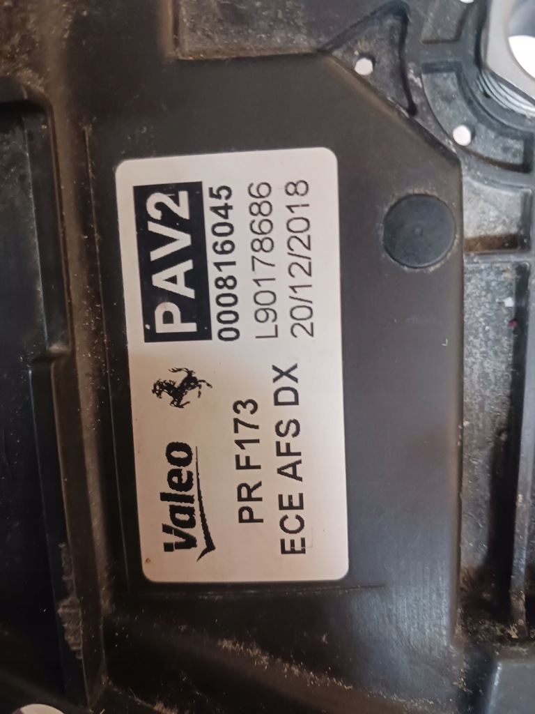 фото №9, Лампа перед передня права ferrari sf90 stradale f173