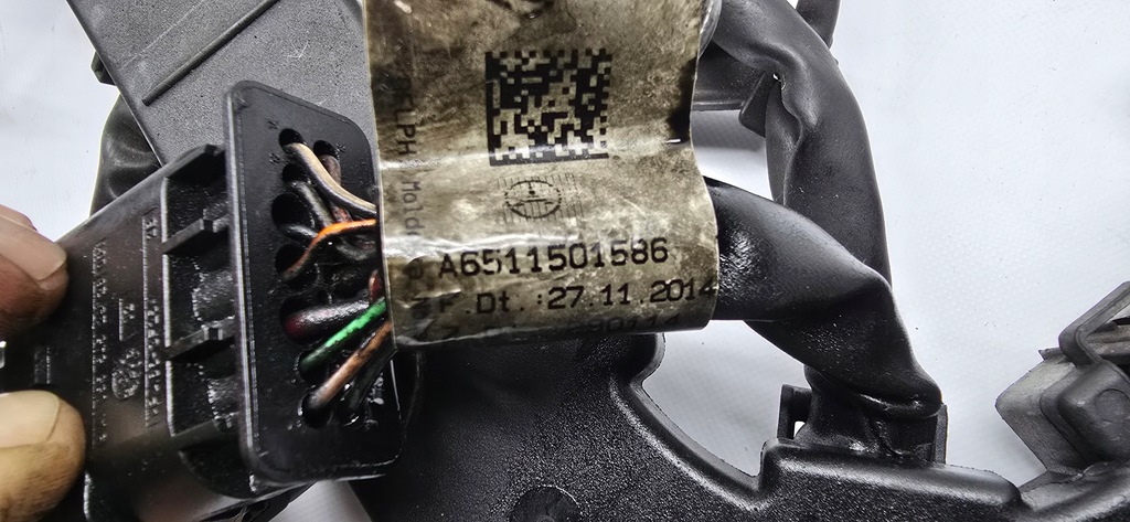 фото №6, Електропроводка двигуна джгут 2,2 cdi mercedes w205 a6511501586 a6511592725