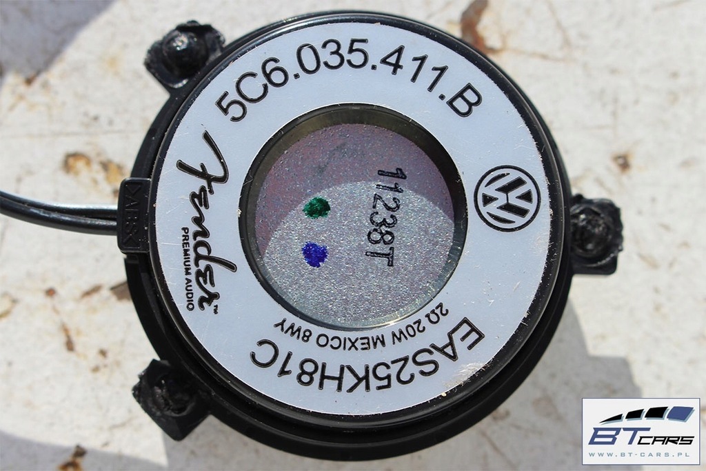 фото №14, Vw jetta динамики + усилитель аудиосистема fender 3t0035456b 561035453 5c6