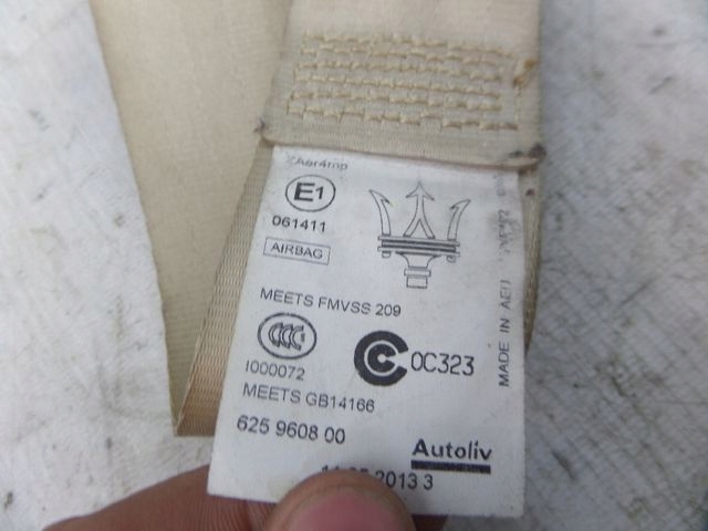 фото №5, Maserati quattroporte vi pas безопасности правый 622239100