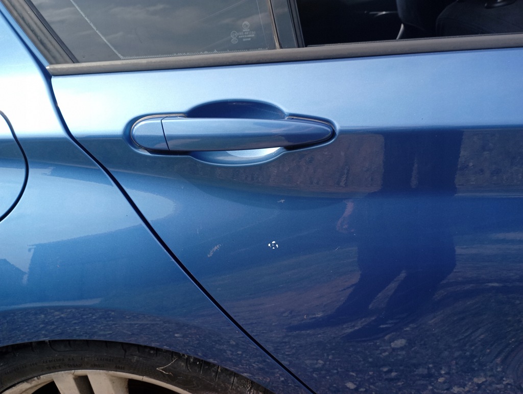 фото №2, Дверь правое задние bmw f20 b45 estorilblau