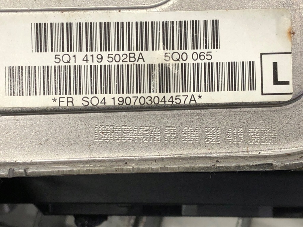 фото №5, Колонка рулевая vw golf vii 5q1419502ba