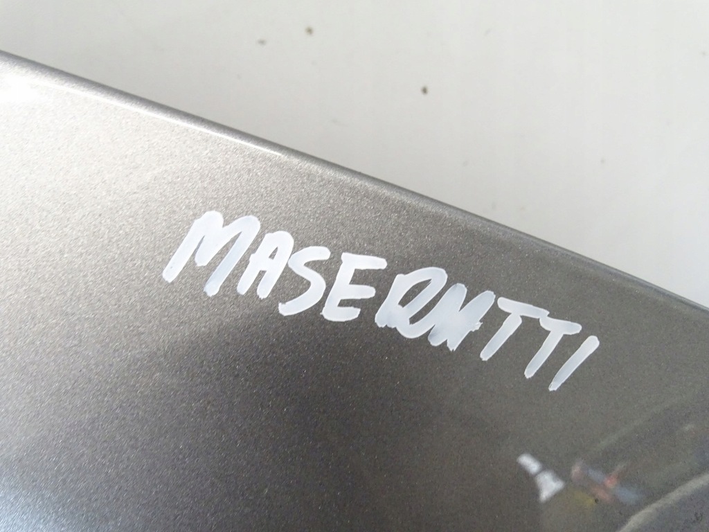 фото №14, Капот крышка крышка багажника двигателя maserati ghibli iii серебристая