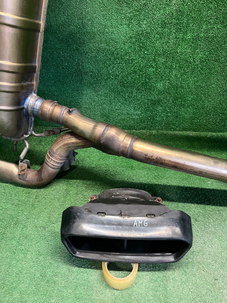 Mercedes gt r gtr a190 amg вихлоп гасник титановий a1904903700 Київ