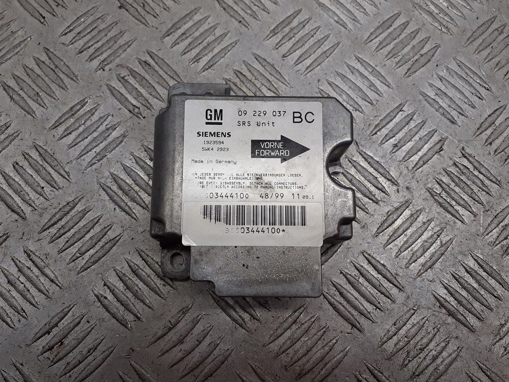 фото №1, Модуль подушка безпеки opel astra g 09229037