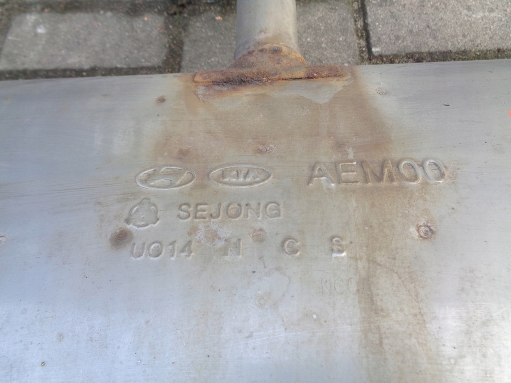 фото №5, Hyundai ioniq 1.6h гаситель выхлоп конечный