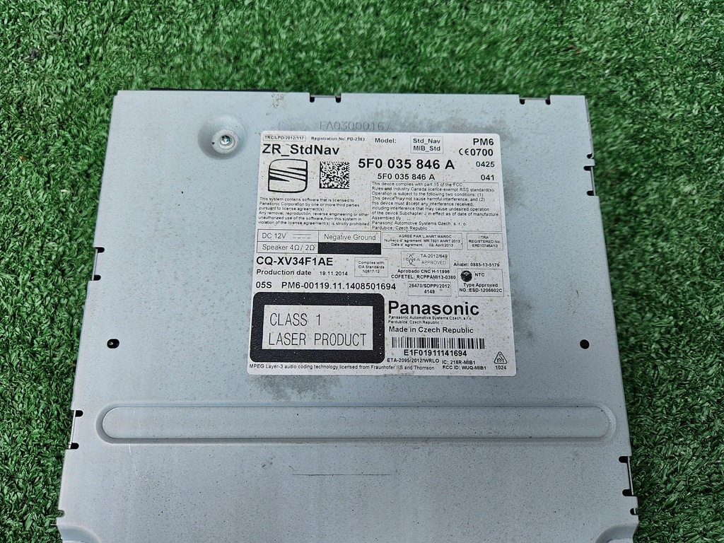 фото №4, Считыватель карта радио seat leon iii 5f0035846a