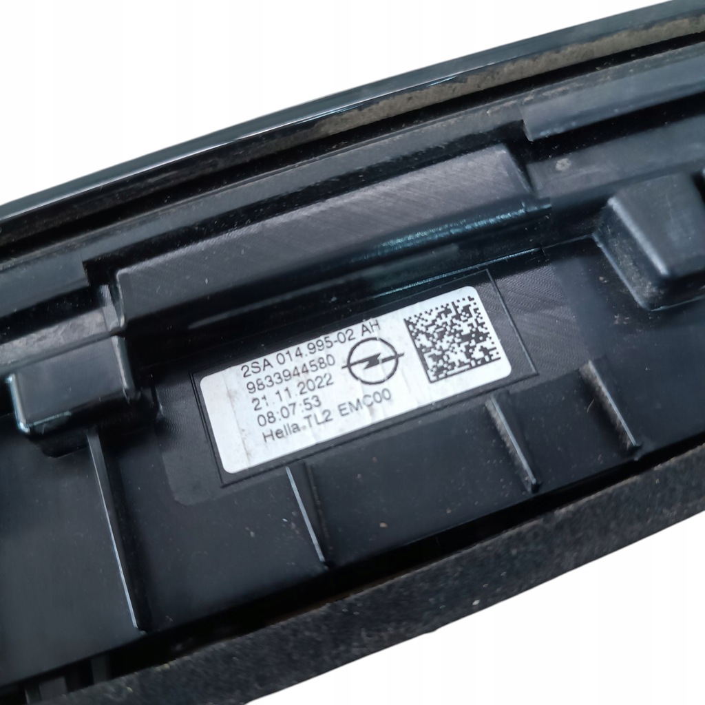 фото №7, Лампа w кришка правий задня opel mokka ii b 9833944580