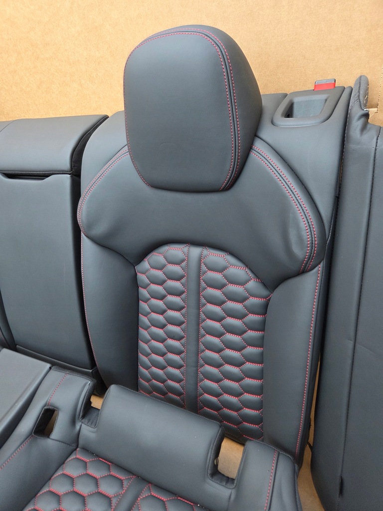 фото №14, Audi rs7 s7 a7 c7 4g lift сиденья заднее сиденье обшивки подлокотник exclusive nowe