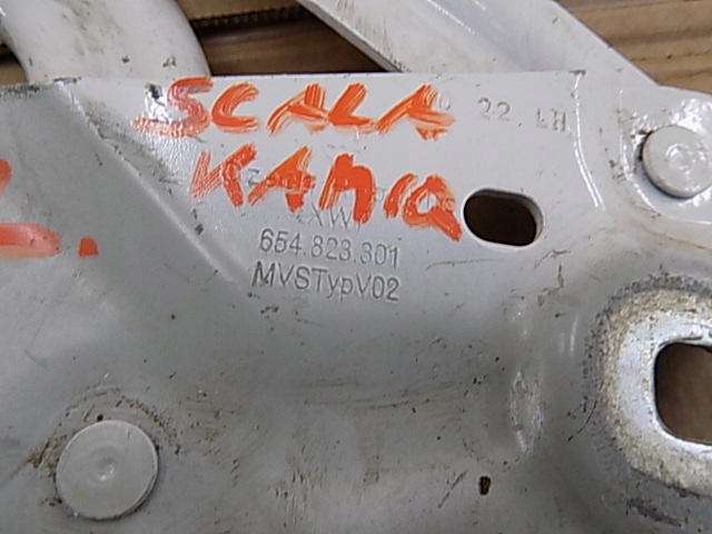 фото №5, Skoda scala kamiq петля капот кришки двигуна лівий 654823301 org