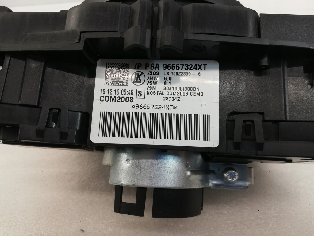 фото №7, Citroen c3 ii ds3 переключатель комбинированный рычаг лента