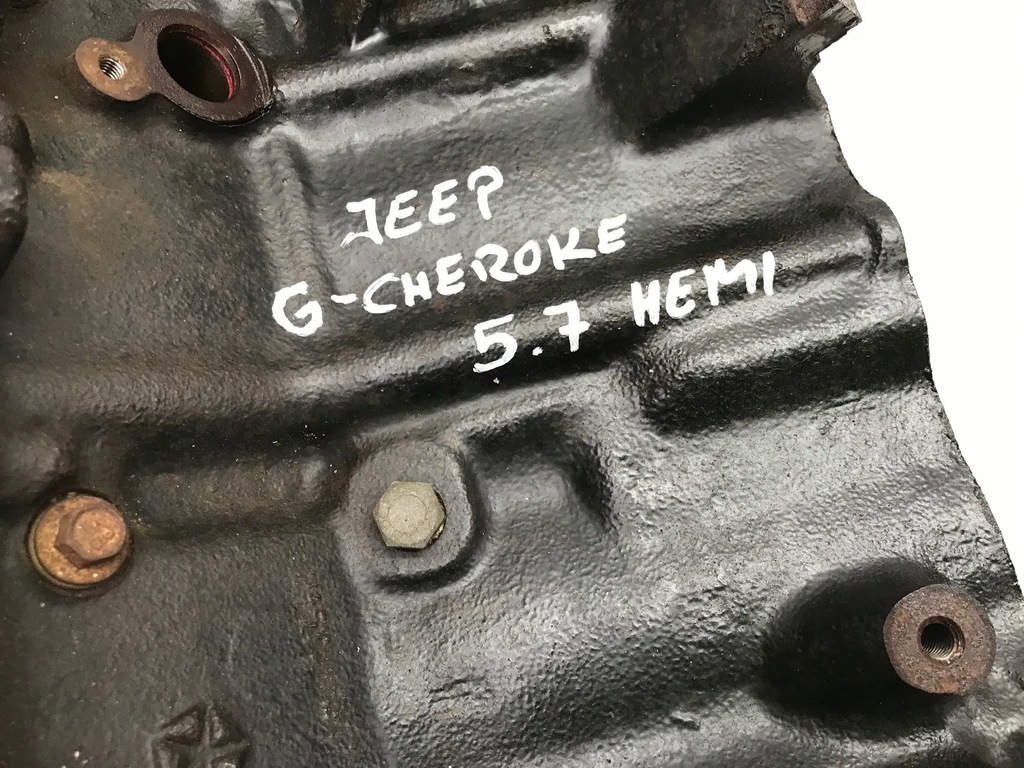 фото №15, Jeep grand cherokee 5,7 hemi tnxe 6 2005 блок двигуна wał колінчастий вкладиші