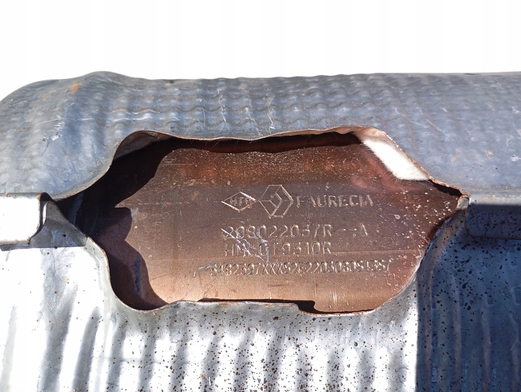 фото №4, Каталізатор фільтр dpf renault megane iv dacia duster ii 1.5 dci 208022037r