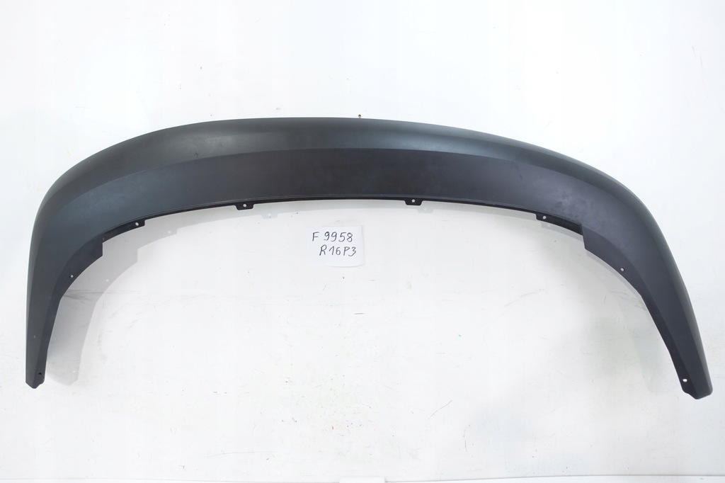 фото №1, Skoda rapid 2012- спойлер молдинг накладка бампера задня 6jh807521