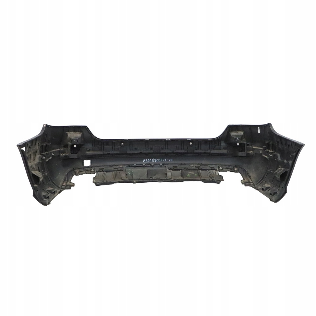 фото №13, Mercedes v251 бампер задній obsidian black чорний металік - 197