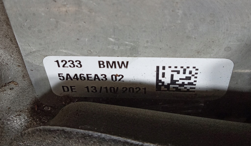 Bmw ix i20 двигатель электрический передний 5a46ea3 105kwh 385km Цена