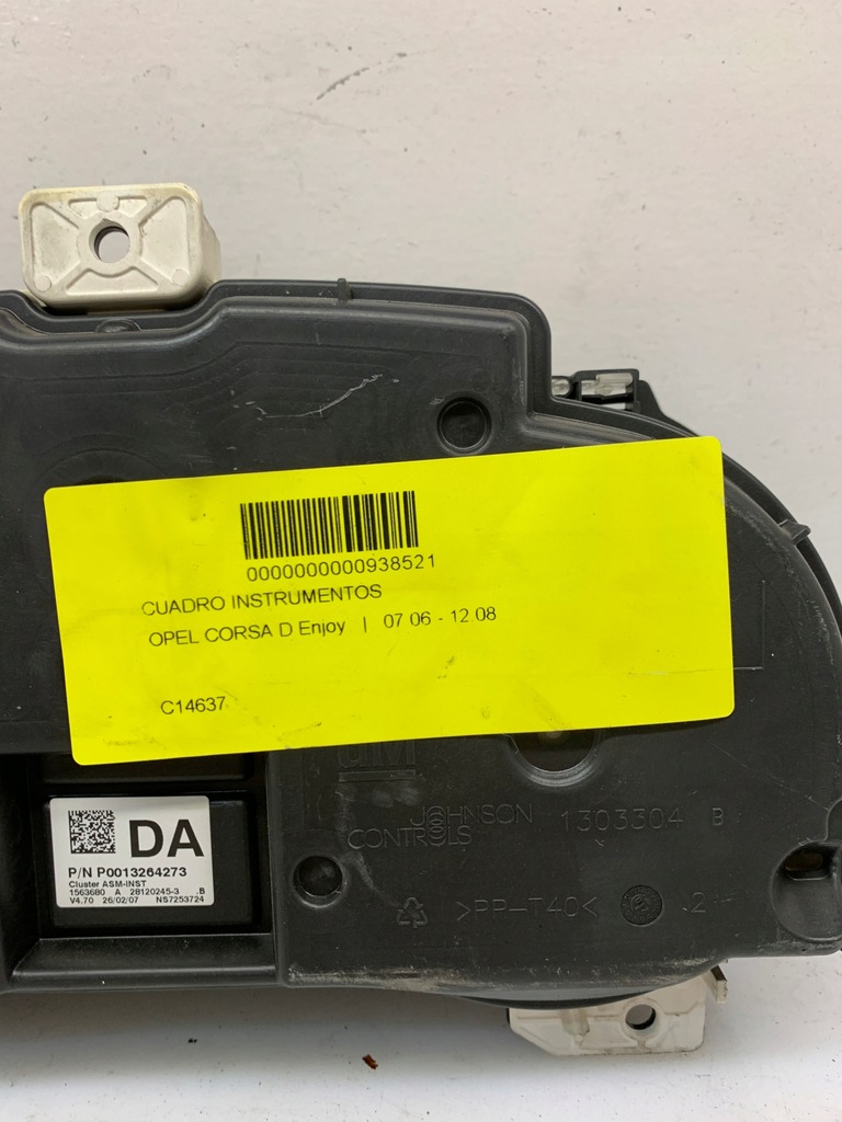 фото №5, Лічильник приладова панель 0013264273 opel