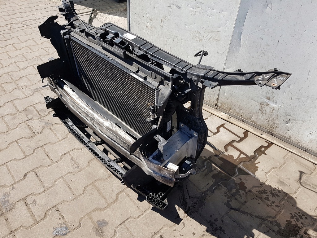 фото №6, Audi q5 8r 08-12r 2.0 tdi pas передний радиатор вентиляторы механическая коробка передач