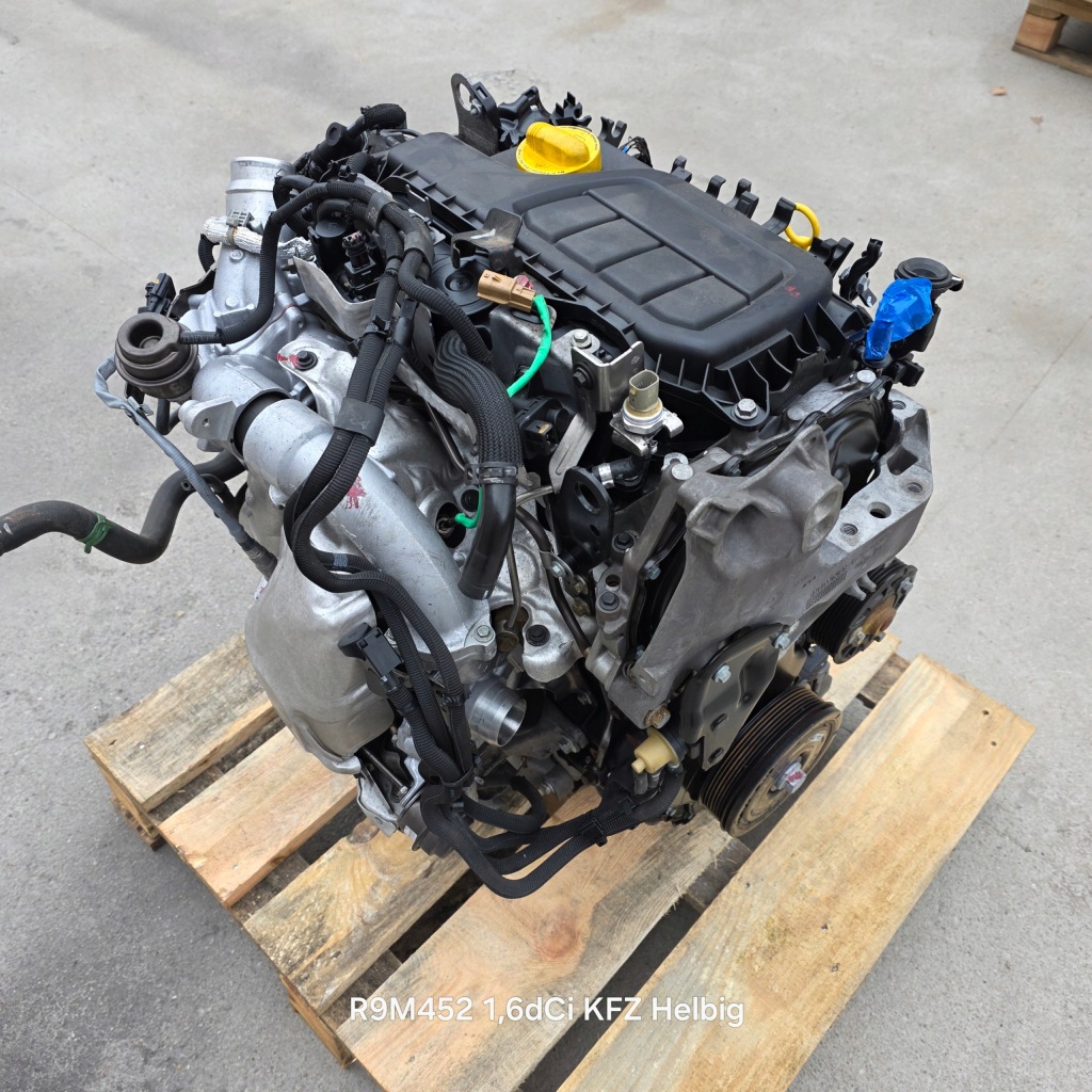 Двигатель r9m450 r9m452 1.6dci vivaro trafic talento 114tys km комплект с Разборки