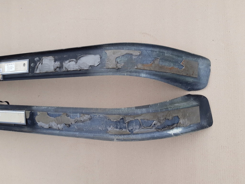 фото №9, Porsche 997 gt3 молдинг порог карбон правая