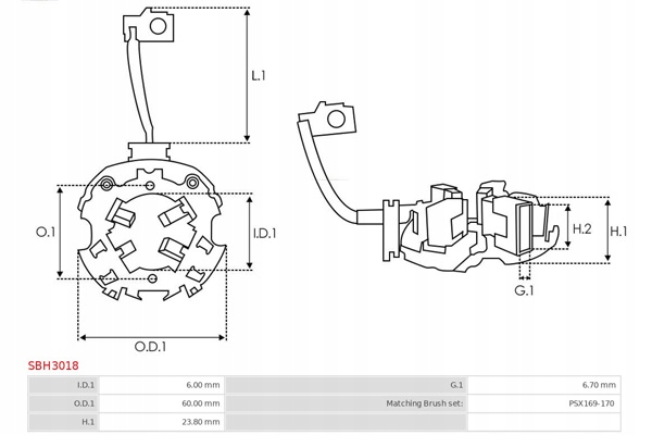 фото №2, Крышка стартер, карбюратора as-pl sbh3018