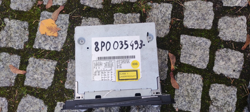 фото №2, Audi a3 8p lift радио cd радиопроигрыватель 8p0035186s