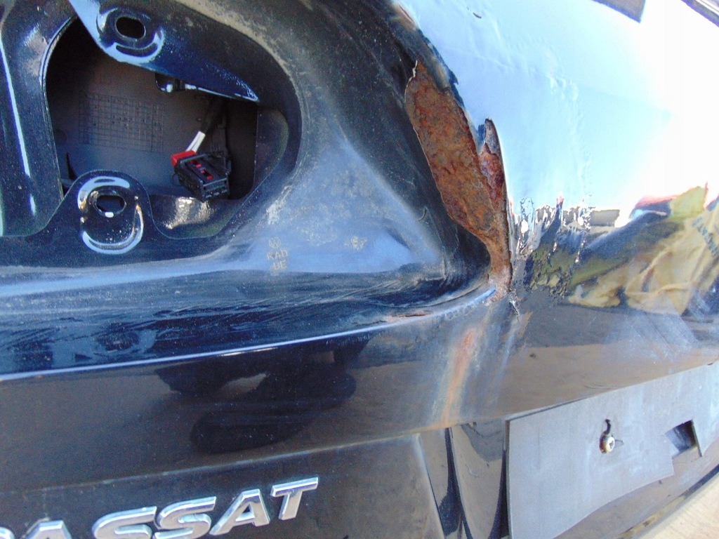 фото №9, Крышка багажника багажника задняя vw passat b7 kombi lc9x