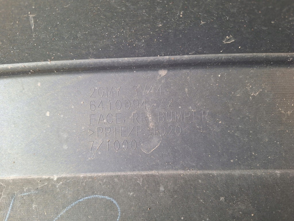 фото №6, Mitsubishi space star ii lift бампер задняя 6410d942zz оригинал