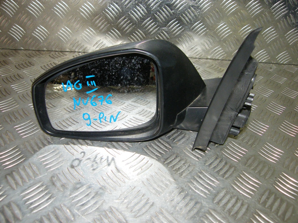 фото №1, Зеркало левая 9-pin laguna iii nv676