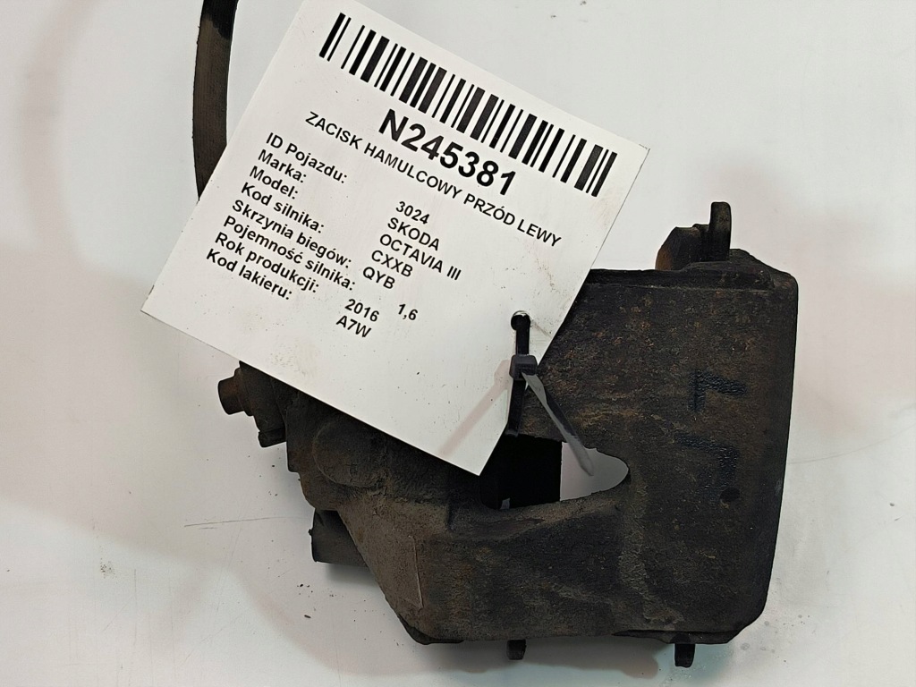 фото №6, Суппорт тормозной перед левый 5q0615105 skoda octavia iii