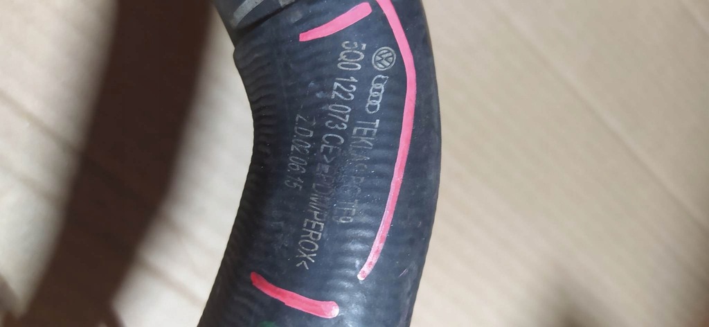 фото №2, Vw труба wąż шланг 5q0122073ce