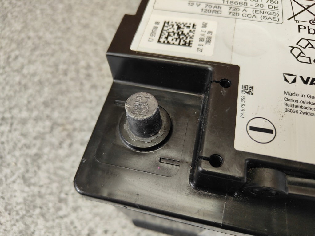 фото №4, Акумулятор акумулятор agm 12v 70ah 720a bmw 9878490 oem 2022 rok