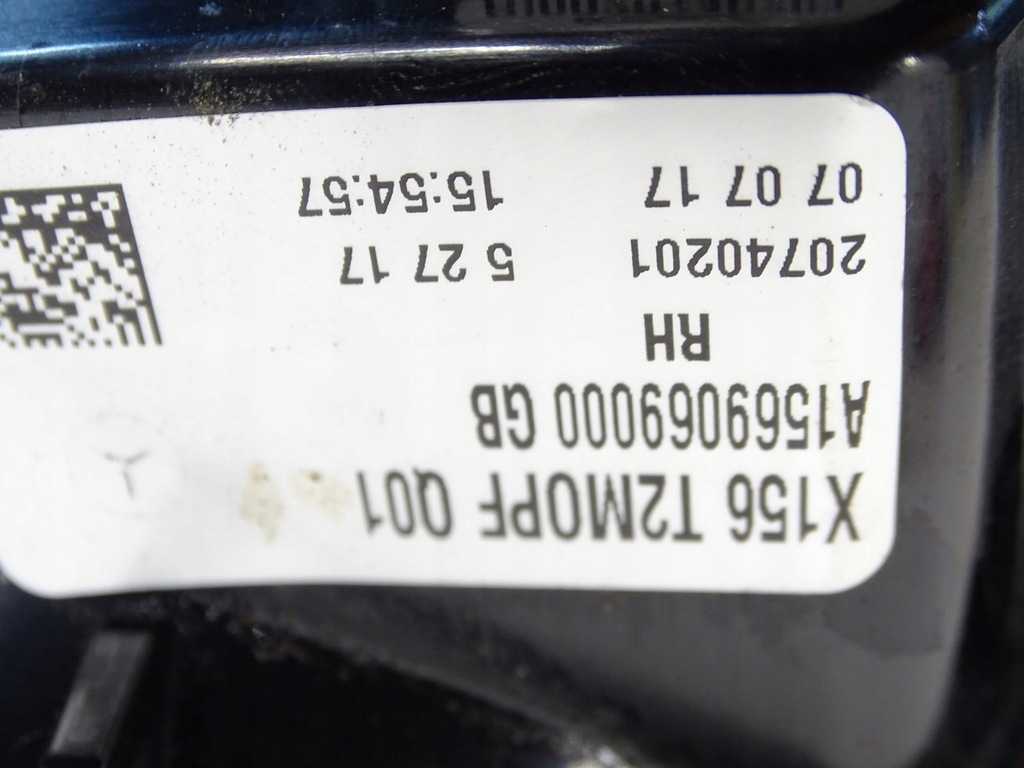 фото №7, Лампа правая правый задняя задняя w крышка mercedes gla x156 lift a1569069000