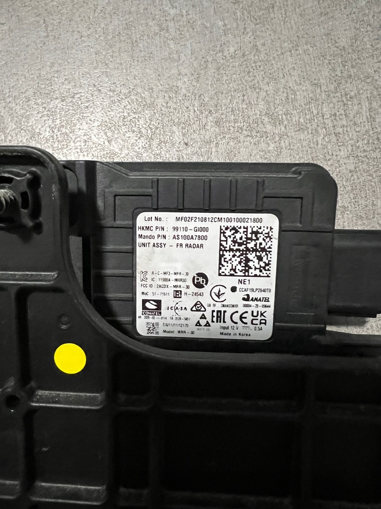 фото №4, Hyundai ioniq радар distronic 99110-g1000