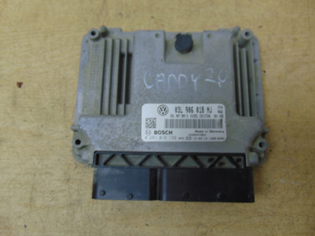 фото №1, Бортовий комп'ютер блок керування двигуна vw caddy 2.0 tdi