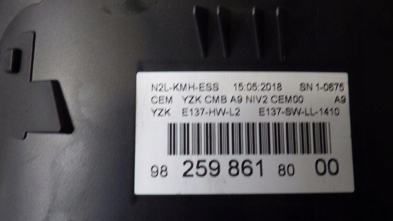 фото №8, Счетчик приборы 24 tys. 2008 i 1.2 thp 9825986180