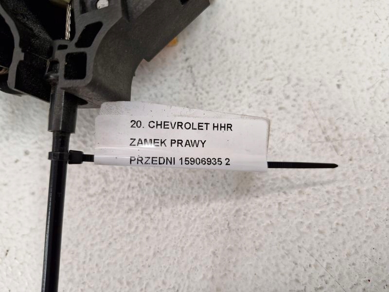 фото №8, Chevrolet hhr замок дверь правый перед передний 2 pin eu 15906935