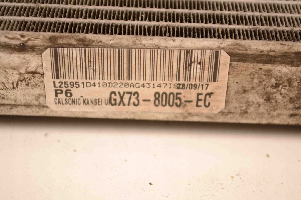 фото №8, Радиатор воды jaguar xf x260 gx738005ec 14914602 2.0l 132kw 2018