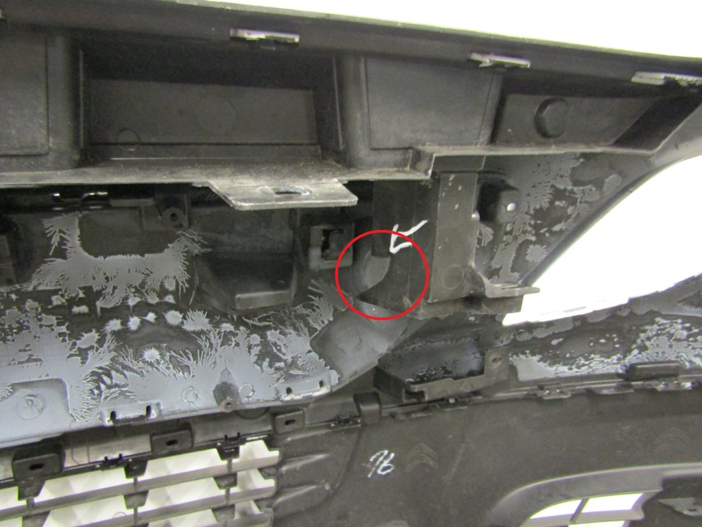 фото №11, Бампер перед peugeot expert 3 iii 16- плита