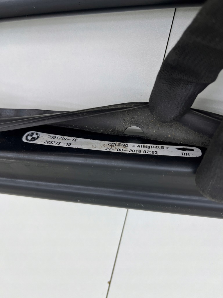 фото №11, Bmw 5 g31 рейлинги кровельные комплект 7391709 7391710