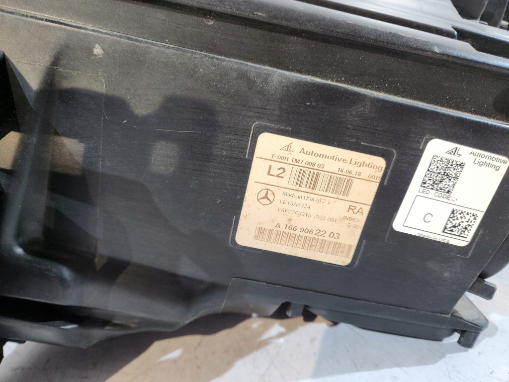 фото №8, Mercedes w166 gle лампа ils права - 17006