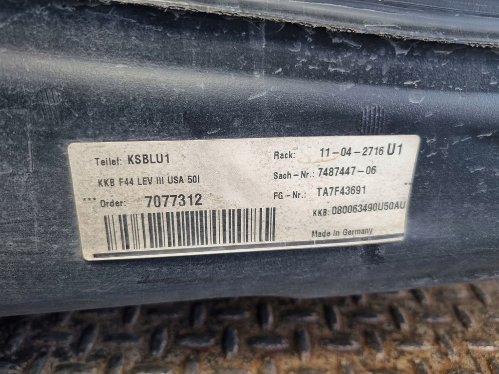 фото №8, 2020 bmw 2 f44 бак пального 7487447