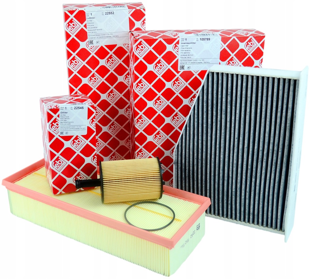 фото №1, Febi набір фільтрів seat toledo iii 2.0 tdi