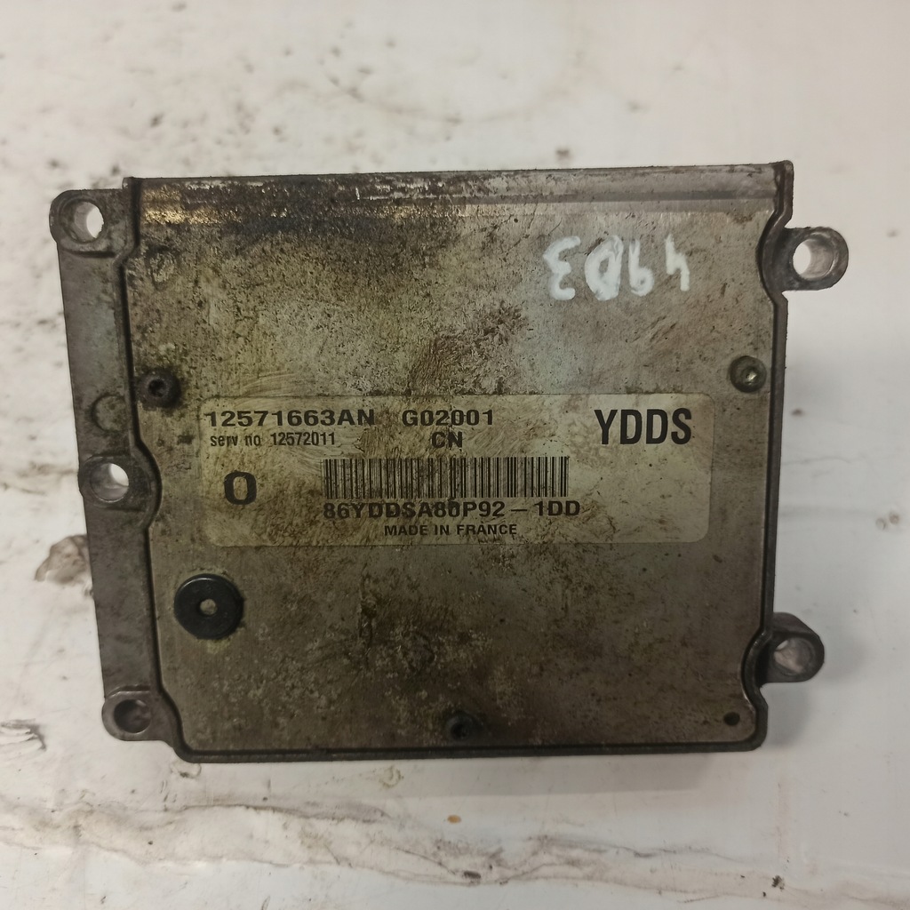 фото №14, Opel vectra c 2.2 блок управления двигателя 12571663an