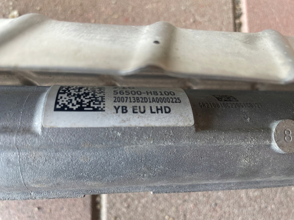 фото №8, Kia rio iv 4 рулевая рейка трансмиссия рулевая 56500-h8100